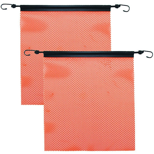 VINYL MESH FLAG FOR OVERSIZE LOAD WARNING FLAG